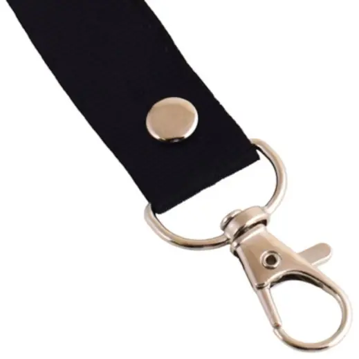 Generic Lanyard Black Clip